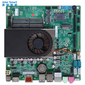QM9850 DDR4 8Gb Ram 256Gb Ssd 2LAN 6COM Wifi & Bt I3-8130U 8th Generatie Core I3 <span class=keywords><strong>Computer</strong></span> Moederbord - Product Image 2