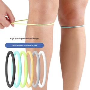 Ginocchiera sportiva elastico forza osso ginocchiera anello rotula cintura con fissaggio elastico prodotto in gomma - Product Image 4