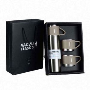 แก้วกาแฟสแตนเลสเหล็กหล่อ 500 มล. เป็นมิตรกับสิ่งแวดล้อม ปรับแต่งได้ เก็บความร้อน/เย็น ชุดแก้วน้ำสำหรับแคมป์ปิ้ง สไตล์มินิมอล - Product Image 5