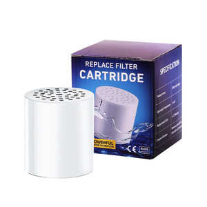 Nước tinh khiết vòi hoa sen đầu lọc thay thế Cartridge 15 18 20 giai đoạn với 1 hoặc 2 gói cho nước cứng Loại bỏ Clo - Product Image 1