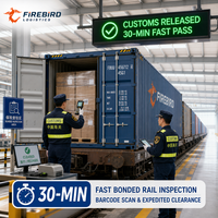 Transport ferroviaire de marchandises en vrac Firebird : Chine vers Lituanie, FBA, DDP, service de livraison.