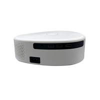 Proyector de Video Inteligente Nativo de 720P con Motor Óptico Integrado, para Juegos en Casa, para Niños, 280 Ansi, Reproductor de Películas, Android 9.0