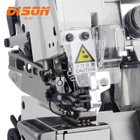Machine à coudre surjeteuse automatique à cylindre circulaire DS-8400TD-04M2-24-7-P/ACC pour l'attache de colliers