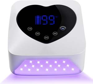 Gran oferta X20 profesional 72W inalámbrico recargable Gel secador de uñas máquina inalámbrica portátil UV LED Gel lámpara de uñas - Product Image 3