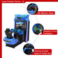 Simulateur de conduite d'arcade Storm Racer G Dx à pièces, simulateur de course automobile, jeu d'arcade de course automobile, machine de divertissement