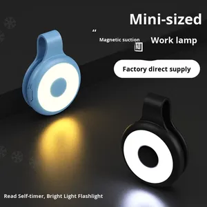 Lampe torche magnétique multifonctionnelle, lumière puissante pour l'extérieur, mini lampe de poche rechargeable, lampe de travail LED et lumière d'appoint - Product Image 2