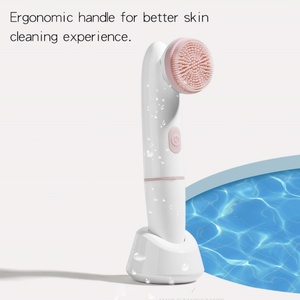 Limpiador iónico 2 en 1 para eliminar puntos negros, cepillo de limpieza facial de silicona para limpieza de nariz con tratamiento para el acné - Product Image 5