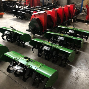 Tracteur à chenilles à essence BCS à poussée manuelle 2 roues motrices <span class=keywords><strong>avec</strong></span> boîte de vitesses et moteur attaché, motoculteur rotatif homologué CE - Product Image 4