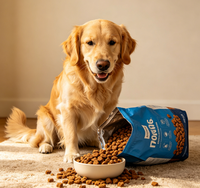 Bolsa de Plástico de Alta Calidad con Cierre Hermético y Logotipo Personalizado para Alimentos para Mascotas, Impresa a Medida y al por Mayor