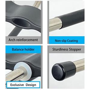 Groothandel Multifunctionele Magic Broekrek Jean Hangers Metalen Kleding Sjaal <span class=keywords><strong>Hanger</strong></span> Organizer Voor Kleding - Product Image 5