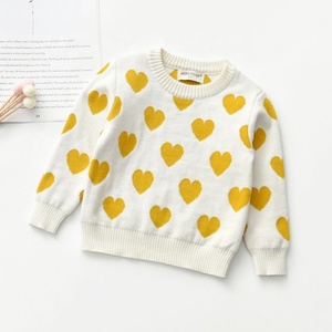 Enfant en bas âge filles hiver automne tricot motif à manches longues enfants pull pull <span class=keywords><strong>rose</strong></span> imprimé léopard bébé garçons filles chandails - Product Image 4