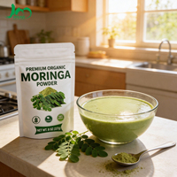 Mélange de poudre de Moringa et de Spiruline Double Superaliment Soutien Immunitaire