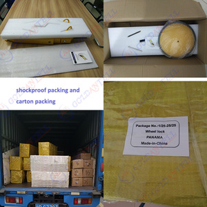 Verrouillage de roue en acier sans clé, pince de blocage de roue, cache-écrou de roue pour remorque de bateau <span class=keywords><strong>Trimax</strong></span> - Product Image 6