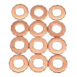 Rondelle en cuivre M2-M10 pour les pièces de <span class=keywords><strong>pompe</strong></span> d'injection de joint d'injecteur diesel de carburant avec la finition simple standard DIN - Product Image 2