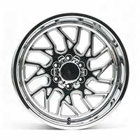 Jantes en alliage forgé SL 24x14 26x16 28x16 30X16 6X139.7 8X165.1 8X170 8X180 à déport profond polies pour Ford F-150 RAM 1500 3500
