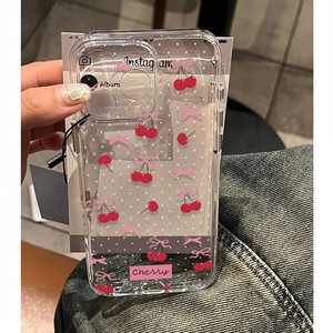 <span class=keywords><strong>Coque</strong></span> souple tendance avec nœud papillon et motif cerise pour <span class=keywords><strong>iPhone</strong></span> 17 16 15 11 13 12 14 Pro XS Max <span class=keywords><strong>XR</strong></span> X 15 7/8 Plus 13 Mini - Product Image 4