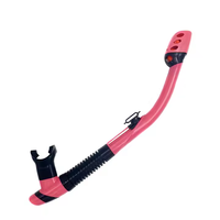 Tube de plongée coloré et respirant pour la plongée sous-marine et le snorkeling