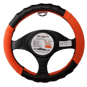 Housse de volant de voiture 37-39 cm Orange Premium Fit - Product Image 2