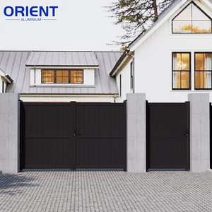 <span class=keywords><strong>Portail</strong></span> <span class=keywords><strong>coulissant</strong></span> en <span class=keywords><strong>aluminium</strong></span> de haute qualité de 4 m pour allée de maison, cour et jardin - Écologique et anti-rongeurs - Product Image 5