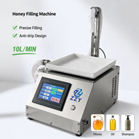 Machine de remplissage semi-automatique pour miel, liquides, shampoing, gel douche, détergent, huile de cuisson et produits cosmétiques