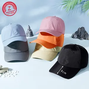 Thời Trang Cao cấp Ngoài Trời 6 Bảng Điều Chỉnh Thể Thao Golf Hat Nylon Đầy Màu Sắc Không Thấm Nước Tùy Chỉnh Cha Hat