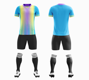 Maillot de football pour homme et enfant, maillot de foot en mesh, maillot de foot <span class=keywords><strong>Marseille</strong></span> - Product Image 1