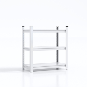 מתלי מדף מתכת מתכווננת מחסן בינוני מחסן אחסון מדפים - Product Image 2