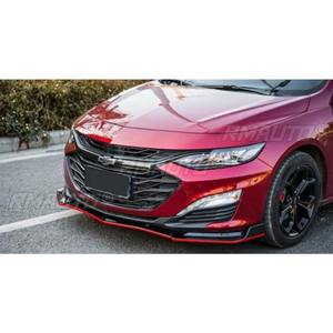 <b>Car</b> Front Bumper Lip <b>Diffuser</b> Spoiler Glossy Black Modification Part <b>for</b> Chevrolet Malibu XL 16-22 Bumper Protector Body Kit - Product Image 4