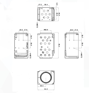 Caméra PTZ Speed Dome 8MP avec zoom optique 30X |   Ultra Starlight, PoE, 150m IR |   Sécurité publique urbaine / Surveillance du trafic - Product Image 4