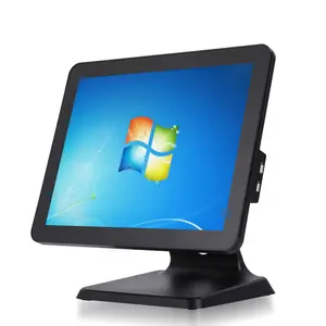 15" Windows Pos All In One Terminal Countertop Cashier Pos Machine Point Of Sale System For Grocery Store DP630