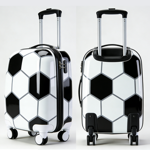 <span class=keywords><strong>Maleta</strong></span> <span class=keywords><strong>de</strong></span> Viaje con Ruedas MGB Personalizada <span class=keywords><strong>de</strong></span> 20 Pulgadas, Resistente, para Niños, con Diseño <span class=keywords><strong>de</strong></span> Balón <span class=keywords><strong>de</strong></span> Fútbol, Tipo Trolley, para Cabina - Product Image 1