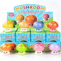 Lot de 12 jouets anti-stress à rebond lent - Formes variées, jouets sensoriels en PU souple pour enfants et adultes