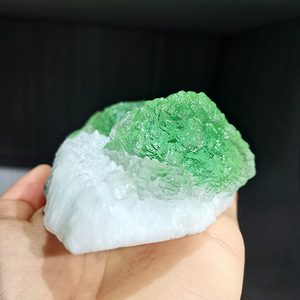 Espécimen <span class=keywords><strong>mineral</strong></span> de fluorita única, colección de cristal, fluorita verde con cristal en un <span class=keywords><strong>mineral</strong></span> de fluorita grande para curación - Product Image 4