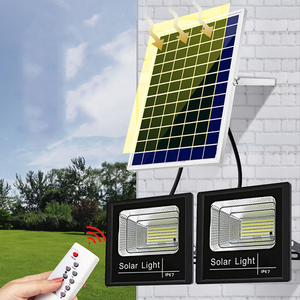 Suitable Factory Price Newest 100W Solar Lamp Home Outdoor Garden <b>Lights</b> Solar <b>Flood</b> <b>Light</b> With Remote Control - Product Image 5