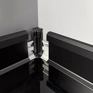 Battiscopa in lega di alluminio pavimento a parete battiscopa a <span class=keywords><strong>LED</strong></span> battiscopa a <span class=keywords><strong>led</strong></span> in alluminio illuminazione battiscopa luci da pavimento a <span class=keywords><strong>led</strong></span> - Product Image 6