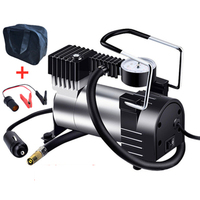 Compresseur d'air portable pour voiture 12V, pompe électrique pour gonfler les pneus de voiture, moto et vélo