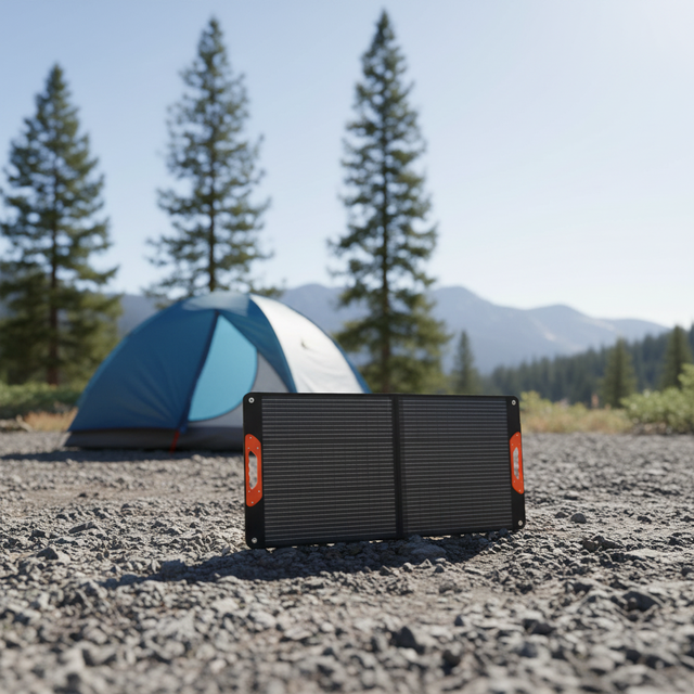 JFY 100W Portable Foldable Solar Panel Kit 22.7% Efficiency for Jackery EcoFlow for Power Station Global Use