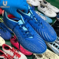 Chaussures de football d'occasion S25 de marque internationale, haute qualité, vente en gros en vrac, directement de l'usine, chaussures pour hommes de seconde main
