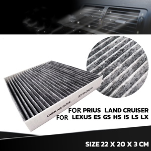 Filtro purificador de aire para coche de alta calidad, carbón activado Premium 87139-0N010, nivel líder personalizado para Toyota Corolla Camry <span class=keywords><strong>Yaris</strong></span> - Product Image 4