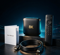 Receptor de TV Inteligente Portátil con Sistema Android para Transmisión de Contenido Multimedia, Decodificador IPTV para Uso Doméstico