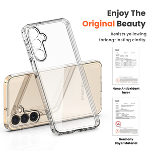 Прозрачный 1,5 мм ТПУ + ПК Чехол для мобильного телефона <span class=keywords><strong>Samsung</strong></span> A16 A26 A36 A56 задняя крышка - Product Image 6