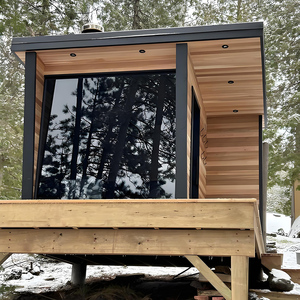 TaiZi Sauna Factory vend des maisons extérieures préfabriquées Maisons modernes Sauna Portatil Personnel construit pour l'hiver <span class=keywords><strong>à</strong></span> bas prix - Product Image 4
