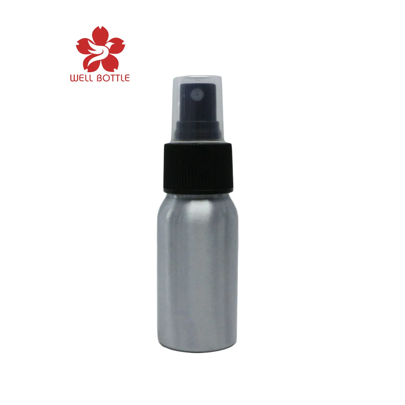 Tersedia Botol Semprot Aluminium dengan Penyemprot 30Ml 50Ml 100Ml 250Ml 500Ml untuk ALB-61B Sampo Kosmetik