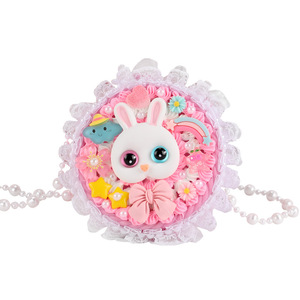 Kit de loisirs créatifs pour enfants : Sac <span class=keywords><strong>à</strong></span> main princesse en colle crème, jouet fait main pour petite fille, matériaux d'artisanat pour la maternelle, boîte <span class=keywords><strong>à</strong></span> <span class=keywords><strong>bijoux</strong></span>, boîte colorée - Product Image 5