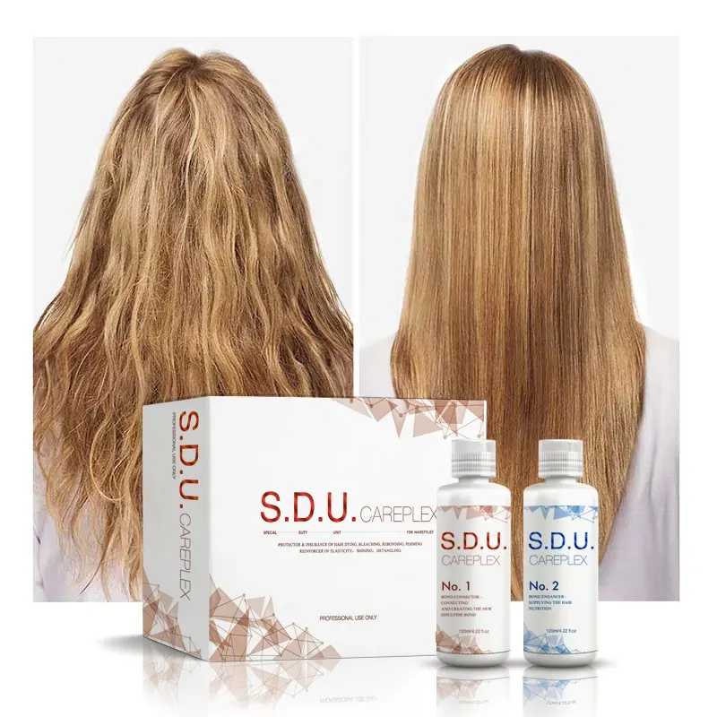 SDU CAREPLEX-tratamiento profesional para teñir el cabello, protección del Color del cabello, permanente