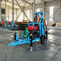 MIKTON MKD-150 Max. 180m Foreuse hydraulique diesel pour puits d'eau, portable, facile à utiliser, économique en carburant, rentable