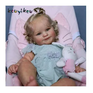 Kouyikou Wholesale Lifelike Reborn Toddler Dolls Silicone Newborn Baby Reborn Girl Realistic Dolls Reborn Dolls