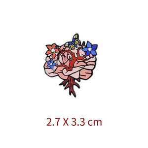 Pin de anatomía médica con diseño de pulmón, <span class=keywords><strong>estómago</strong></span> y otros órganos humanos - Product Image 2