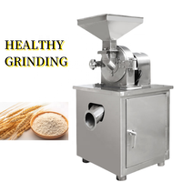 Moulin à farine et poudre finement broyée en acier inoxydable pour manioc, maïs, céréales, riz, avoine, blé