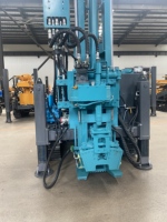 Foreuse hydraulique portable diesel KC1000 pour puits d'eau avec modes boue/air/mousse, profondeur max. 1000 m, diamètre de forage 140-400 mm